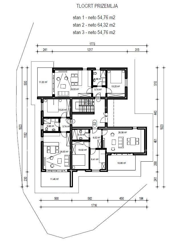 PULA – Gradbena parcela 1128 m² z gradbenim dovoljenjem in projektom