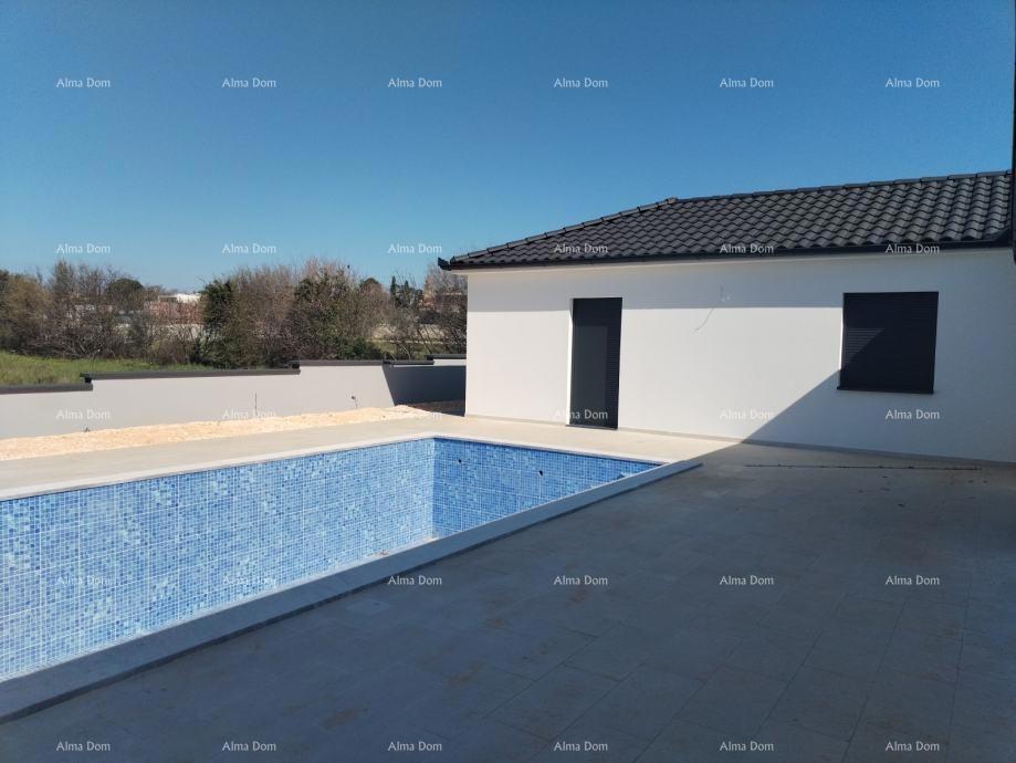 Marčana, hiša 125 m² s bazenom