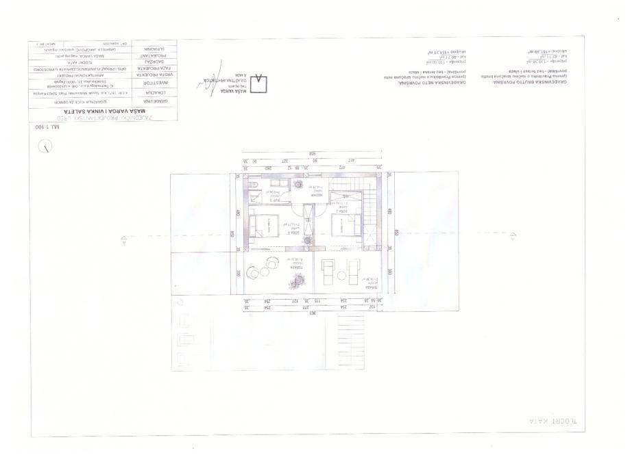 Motovun – okolica, gradbeno zemljišče s projektom in dovoljenjem.