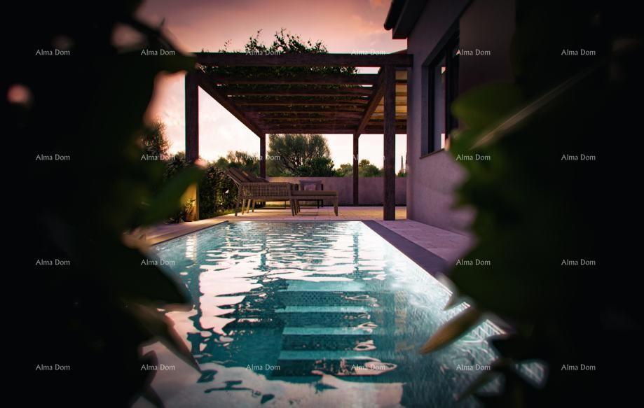 Luksuzne hiše v Kašteliru (Istra)