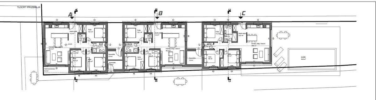 Luksuzne hiše v Kašteliru (Istra)