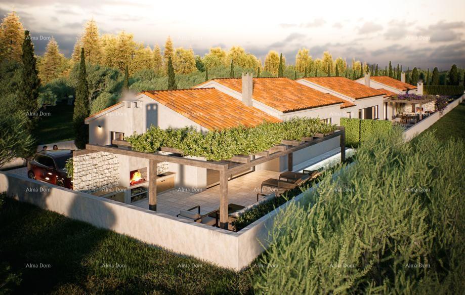 Luksuzne hiše v Kašteliru (Istra)