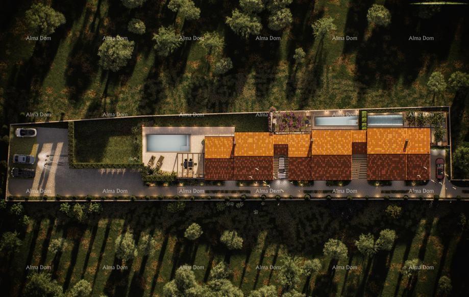 Luksuzne hiše v Kašteliru (Istra)