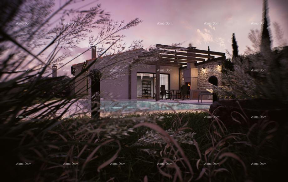 Luksuzne hiše v Kašteliru (Istra)