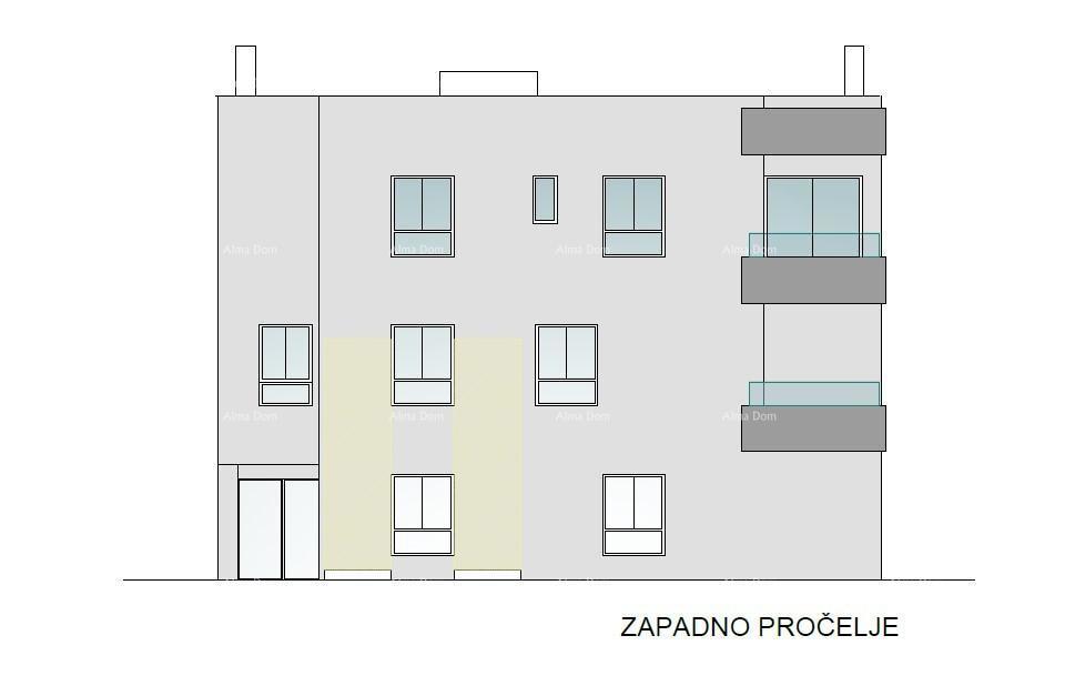 Prodaja stanovanja v novogradnji – Pula, Veli Vrh, S-C Z A