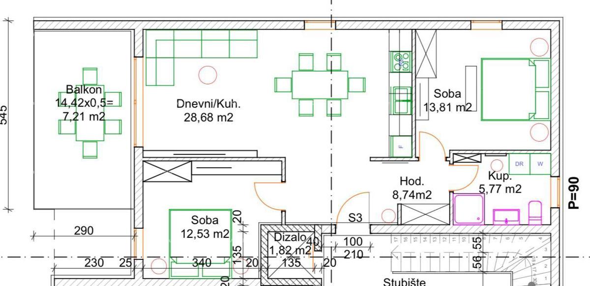 Prodaja stanov s pogledom na morje, v novem stanovanjskem projektu, Peroj!