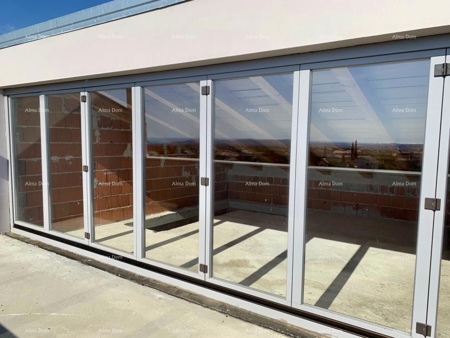 Na prodaju hiša v rohbau fazi s panoramskim pogledom – Galižana, Istra