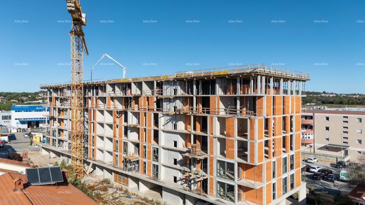 Pula, nov projekt! Večstanovanjska, moderna zgradba z dvigalom, blizu centra. S52