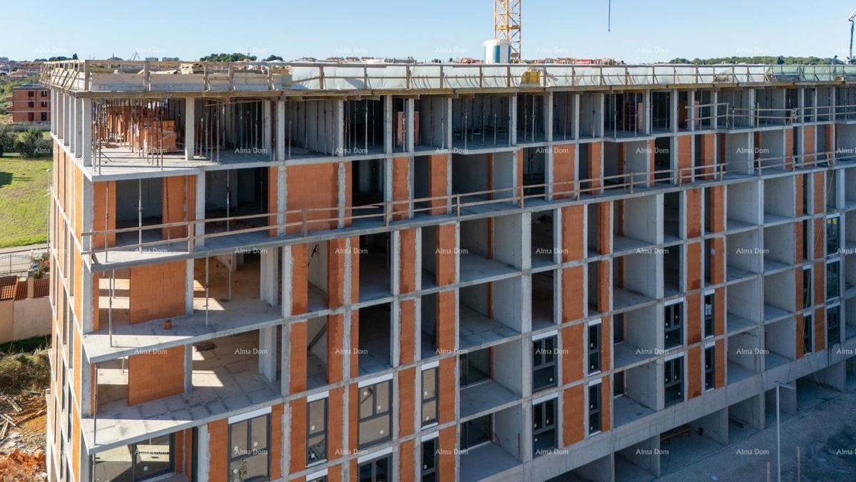 Pula, nov projekt! Večstanovanjska, moderna zgradba z dvigalom, blizu centra. S52