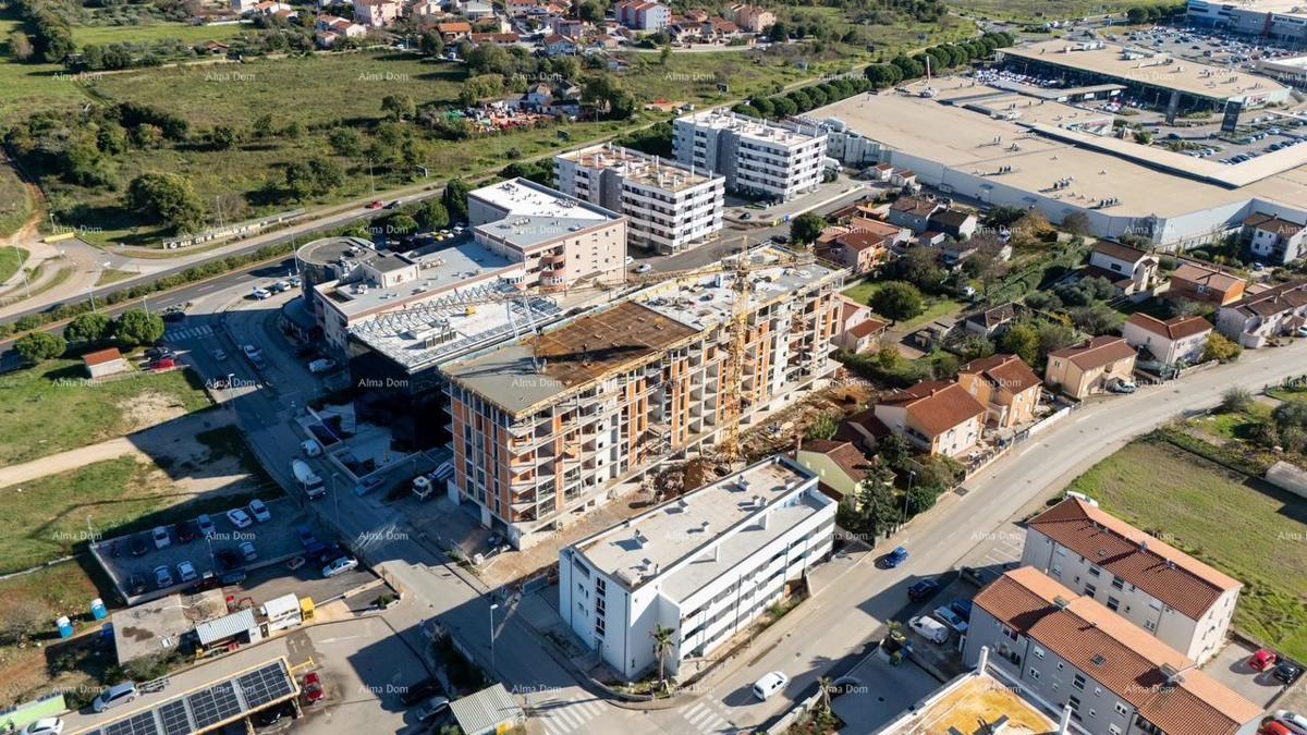 Pula, nov projekt! Večstanovanjska, moderna zgradba z dvigalom, blizu centra. S52