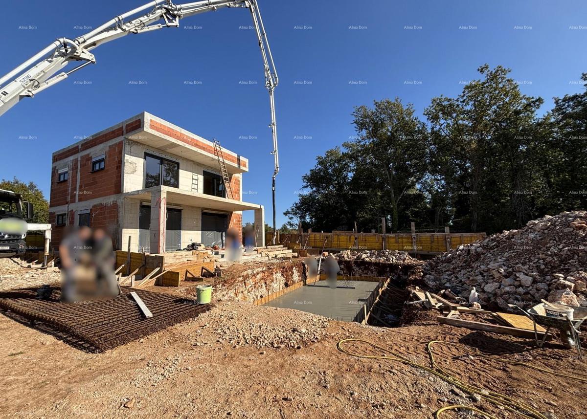 GALIŽANA - Moderna hiša naprodaj z bazenom in pogledom na morje