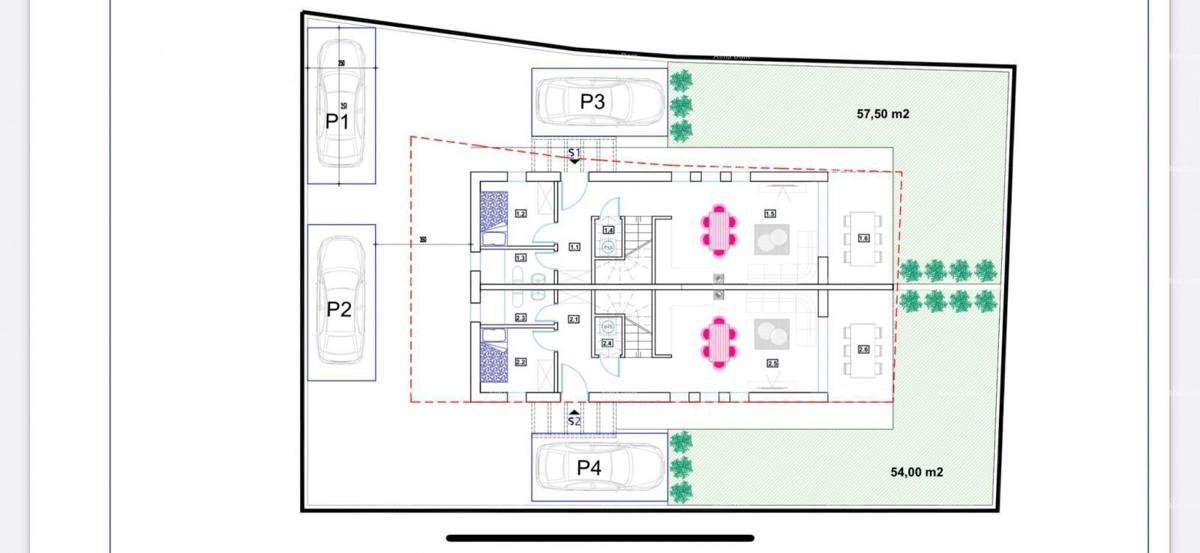 Duplex hiša s bazenom!