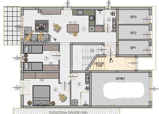 Novi stanovanjski projekt na odlični lokaciji; Pula! S1, Z6