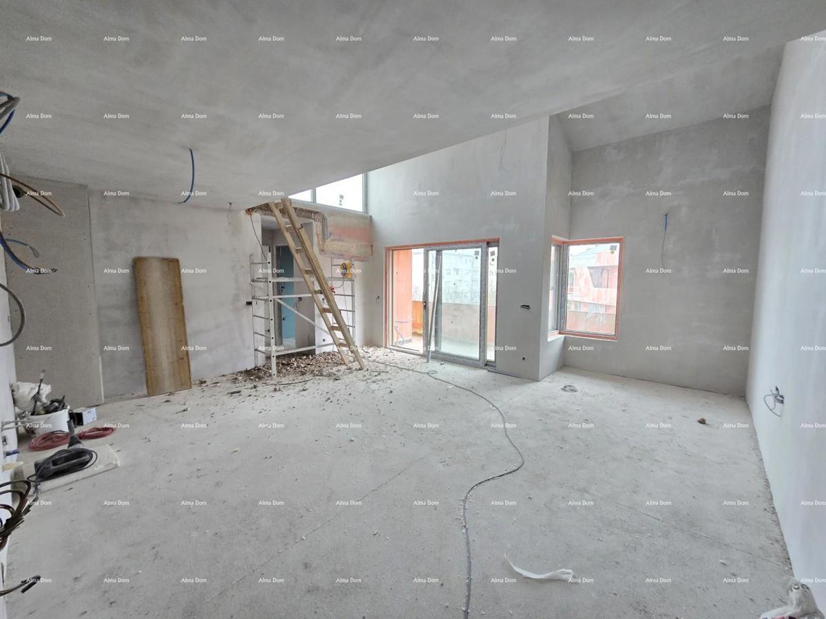 Poreč, stanovanjsko poslovni objekt v gradnji s stanovanji in podzemnimi garažami