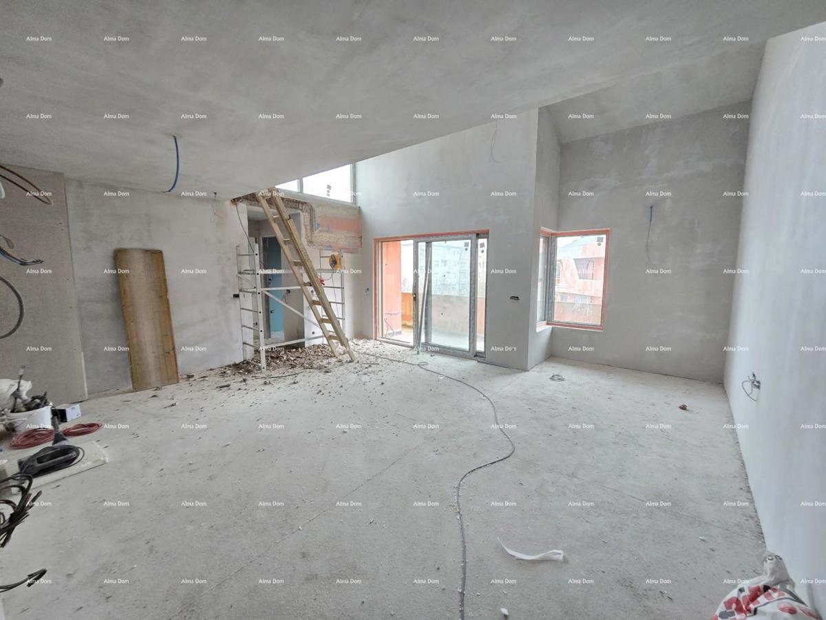 Poreč, stanovanjsko poslovni objekt v gradnji s stanovanji in podzemnimi garažami