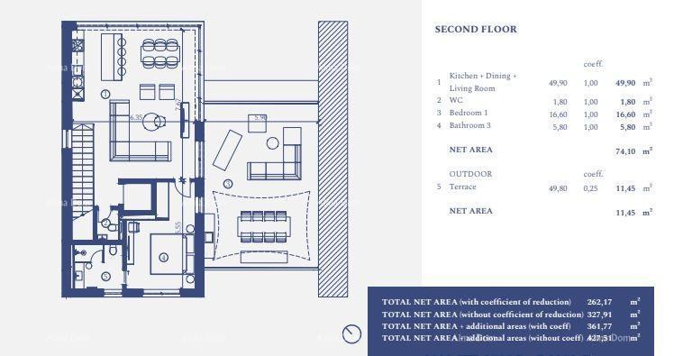 UMAG, Samostoječa vila v luksuznem letovišču! Pogled na morje! V 39