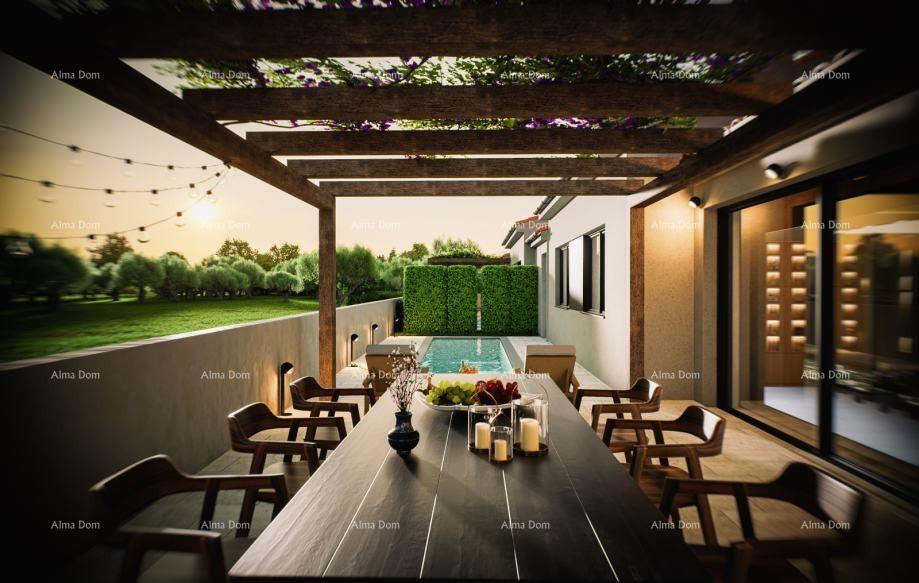 Luksuzne hiše v Kašteliru (Istra)