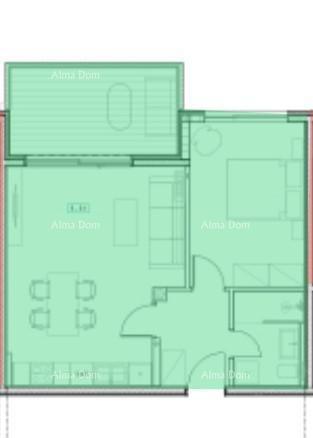 UMAG – Novogradnja! Stan v modernem stanovanjskem kompleksu, S 3-21