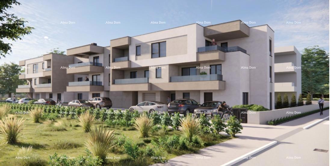 Prodaja stanov v gradnji - nov stanovanjski kompleks, Pula! stan B zg A1