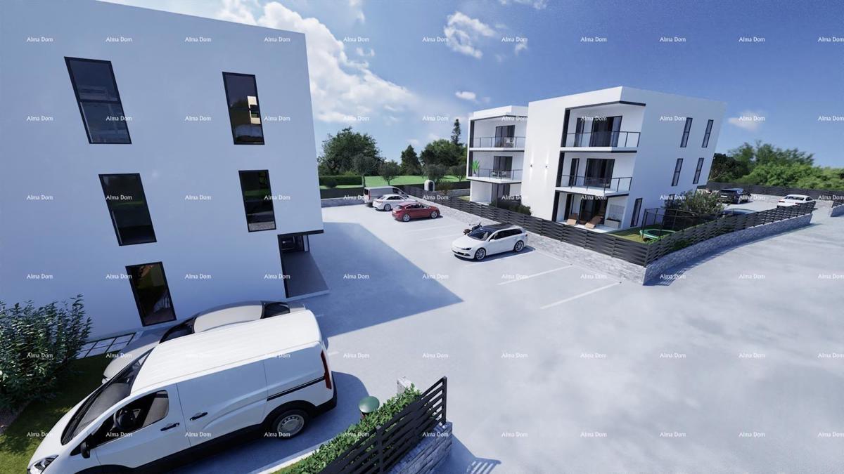 Prodaja - novi, moderni stanovi v bližini morja, Peroj! Pogled na morje! Z1-S2