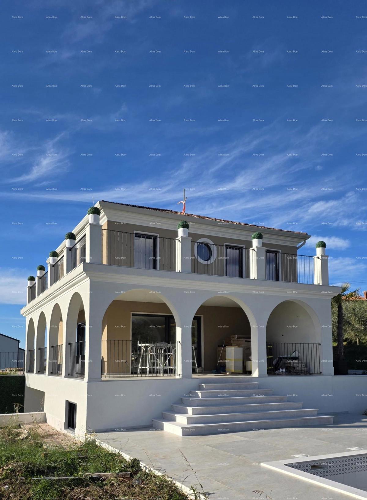 Buje, Luksuzna vila s bazenom