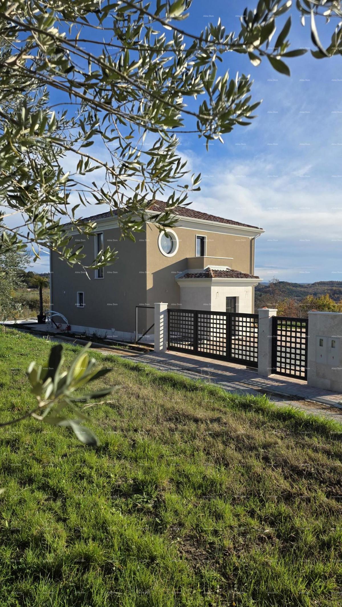 Buje, Luksuzna vila s bazenom