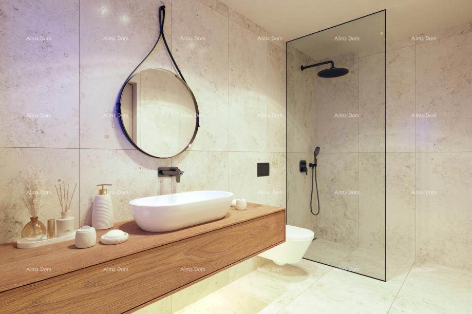 Bale. Moderna hiša v nizu s bazenom, 148,56 m²