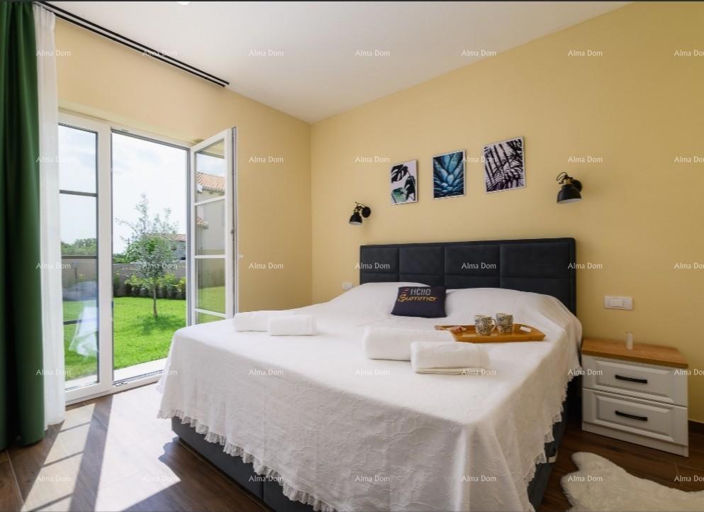 Luksuzna, popolnoma opremljena istarska vila s studio apartmajem, bazenom in pogledom na morje, Kanfanar!