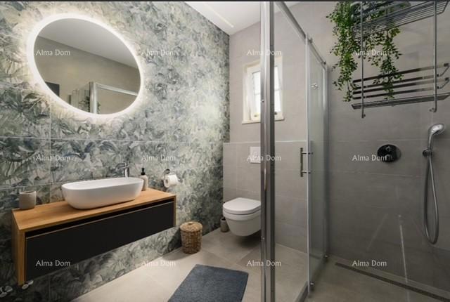 Luksuzna, popolnoma opremljena istarska vila s studio apartmajem, bazenom in pogledom na morje, Kanfanar!