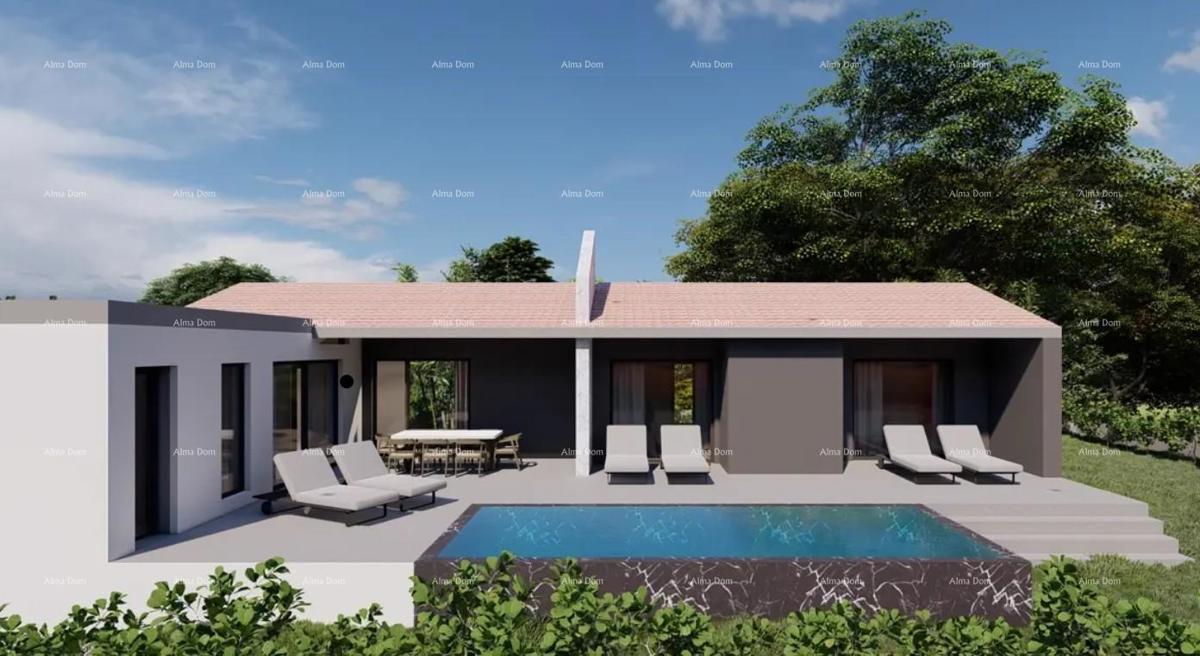 Prodaja - Moderna prizemnica s bazenom v bližini Duge Uvale