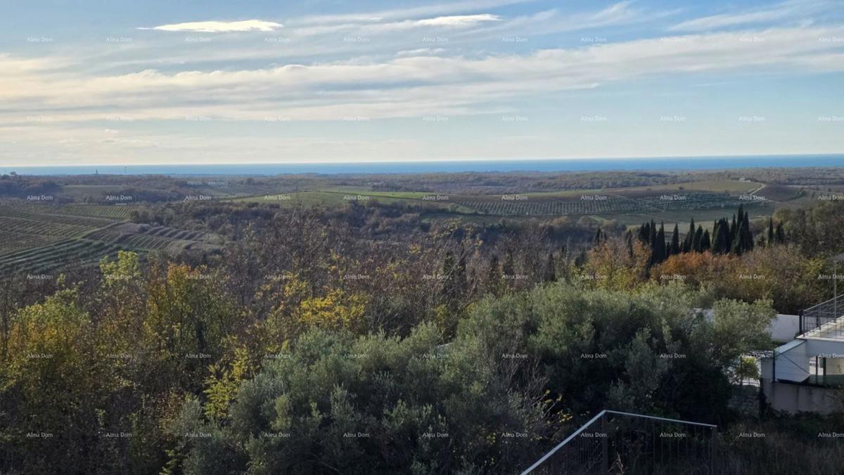 Buje – atraktivno zemljišče s pogledom na morje