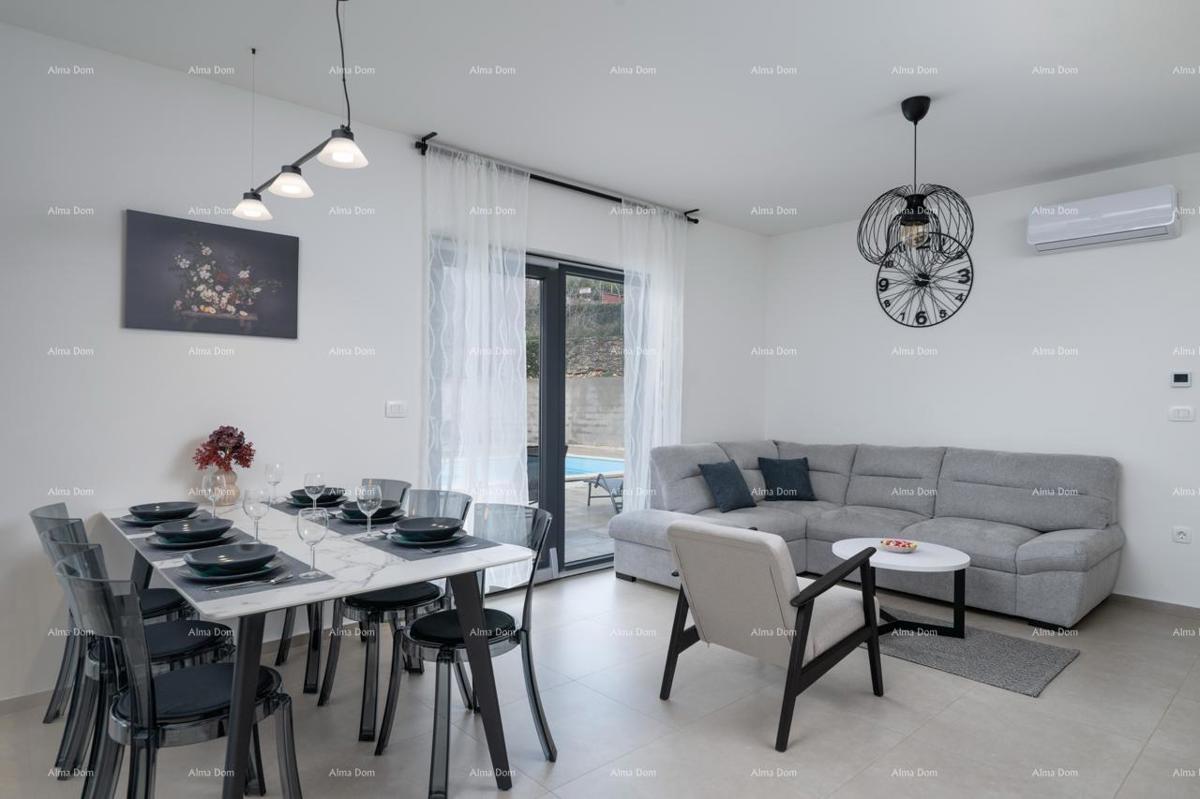 Prodaja novoizgrajene, moderno opremljene hiše s bazenom, Rakalj!