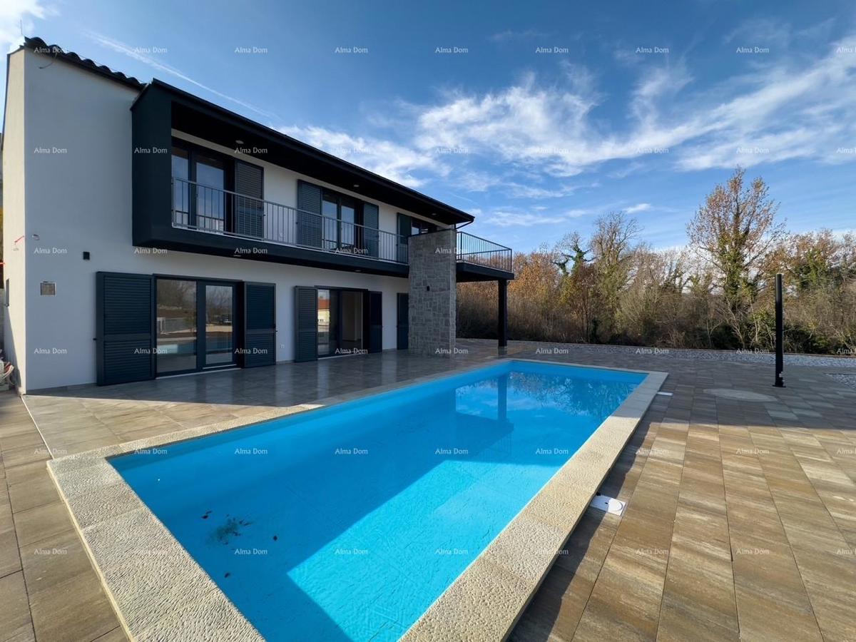 Prodaja novoizgrajene, moderno opremljene hiše s bazenom, Rakalj!