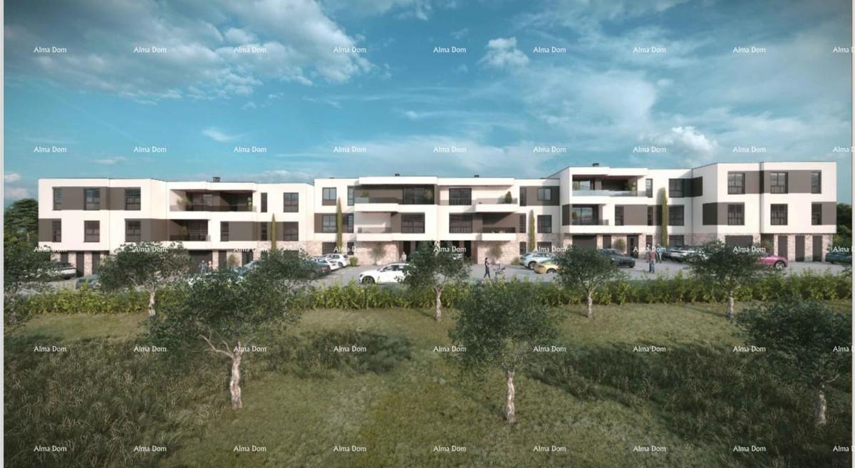 Novi stanovanjski projekt na odlični lokaciji; Pula! S3, Z5