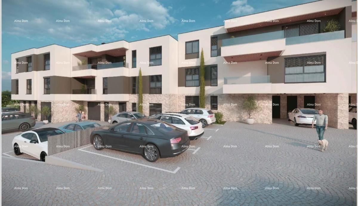 Novi stanovanjski projekt na odlični lokaciji; Pula! S3, Z5