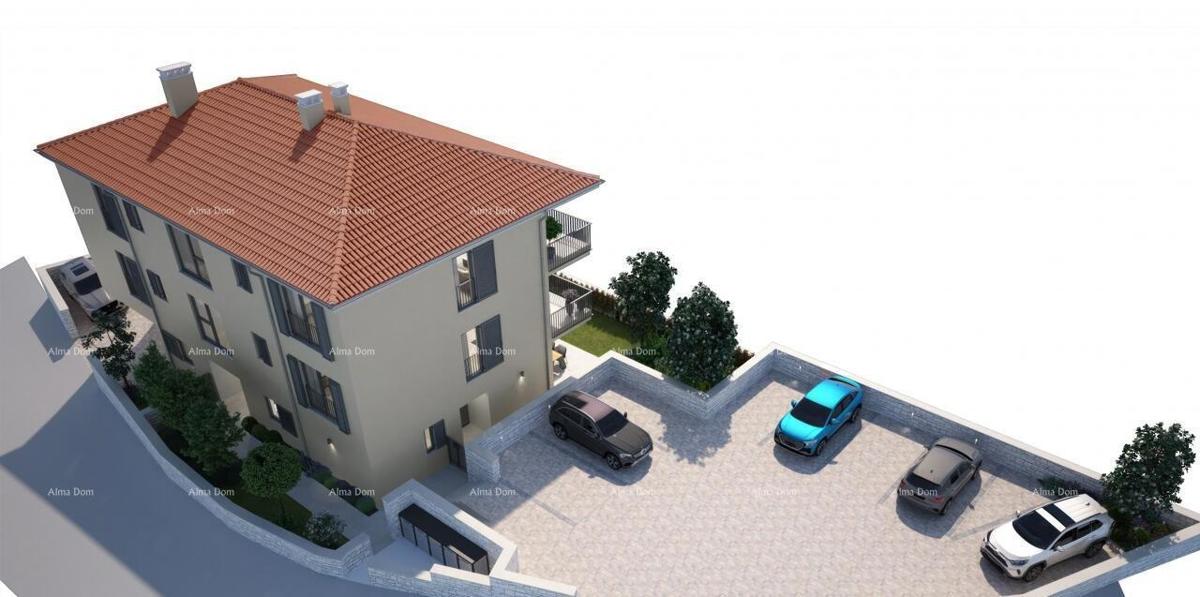 GRADBENIŠKO ZEMLJIŠČE S DOVOLJENJEM ZA GRADNJO 6 LUKSUZNIH APARTMAJEV – KAŠTEL