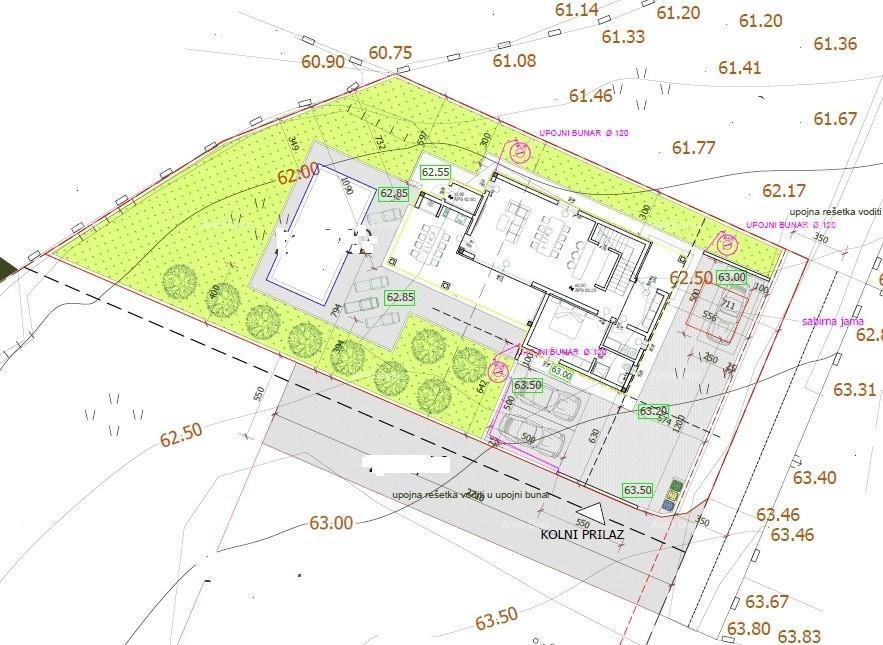 Prodaja družinske hiše s bazenom, v gradnji, Pula!
