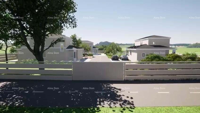 Prodaja družinske hiše s bazenom, v gradnji, Pula!