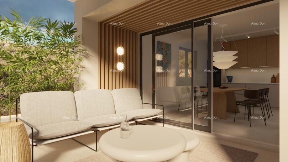 Medulin – Mukalba, novogradnja 59,50 m², ekskluzivno ob morju