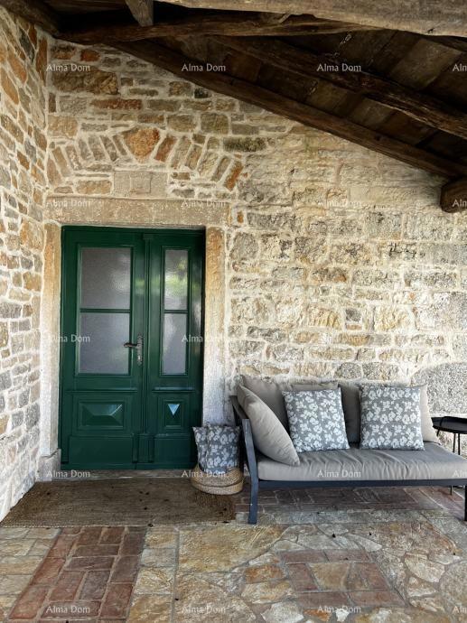 Elegantna kamena vila s bazenom in istarskim šarmom – popolna kombinacija tradicije in luksuza, Tinjan!