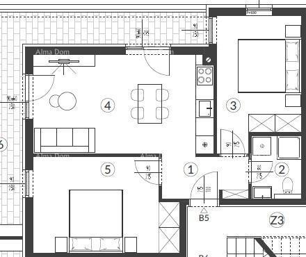 Modereren stan v novem projektu, Pula! B5
