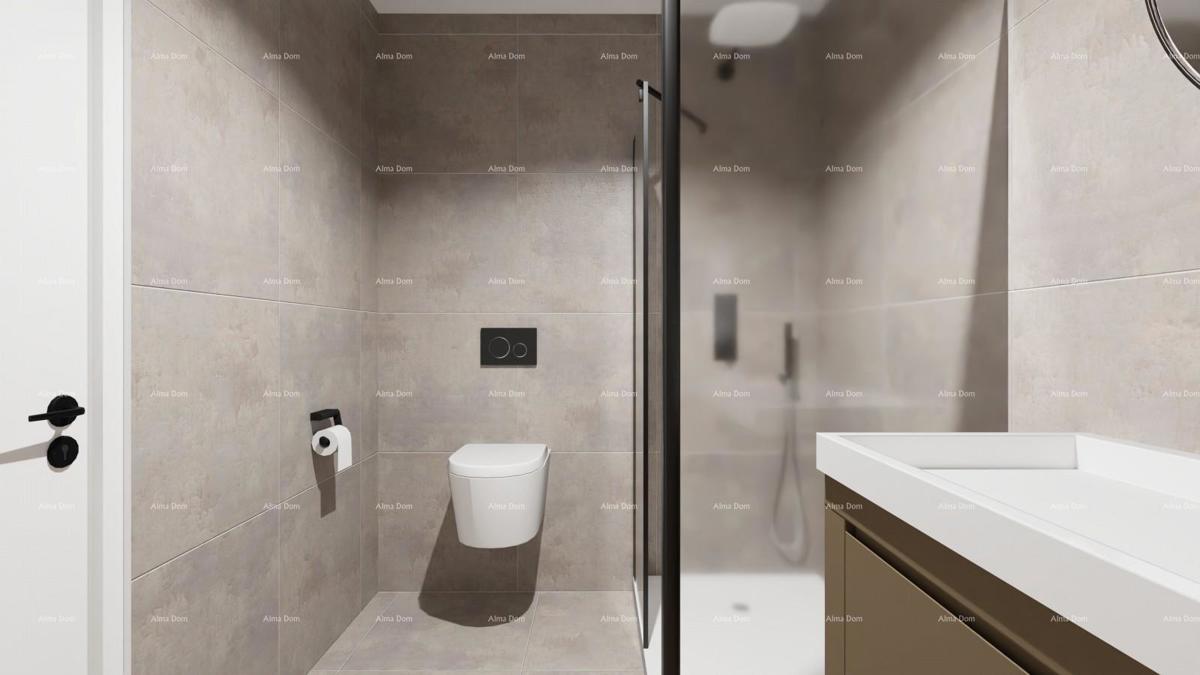 Novogradnja!! Prodaja stanovanja s parkirnim mestom, blizu Poreča, Vabriga!