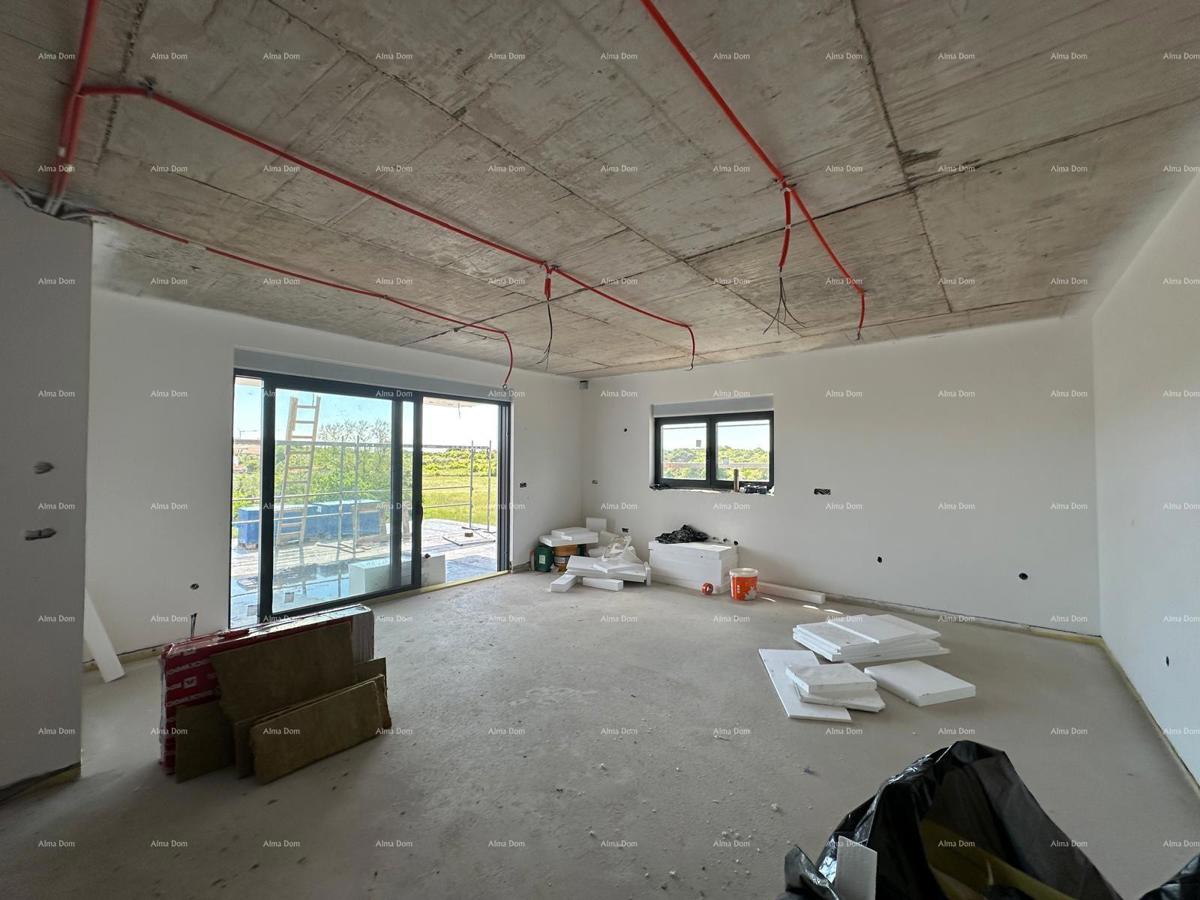 Prodaja stan/penthouse v novogradnji z veliko teraso, Štinjan!