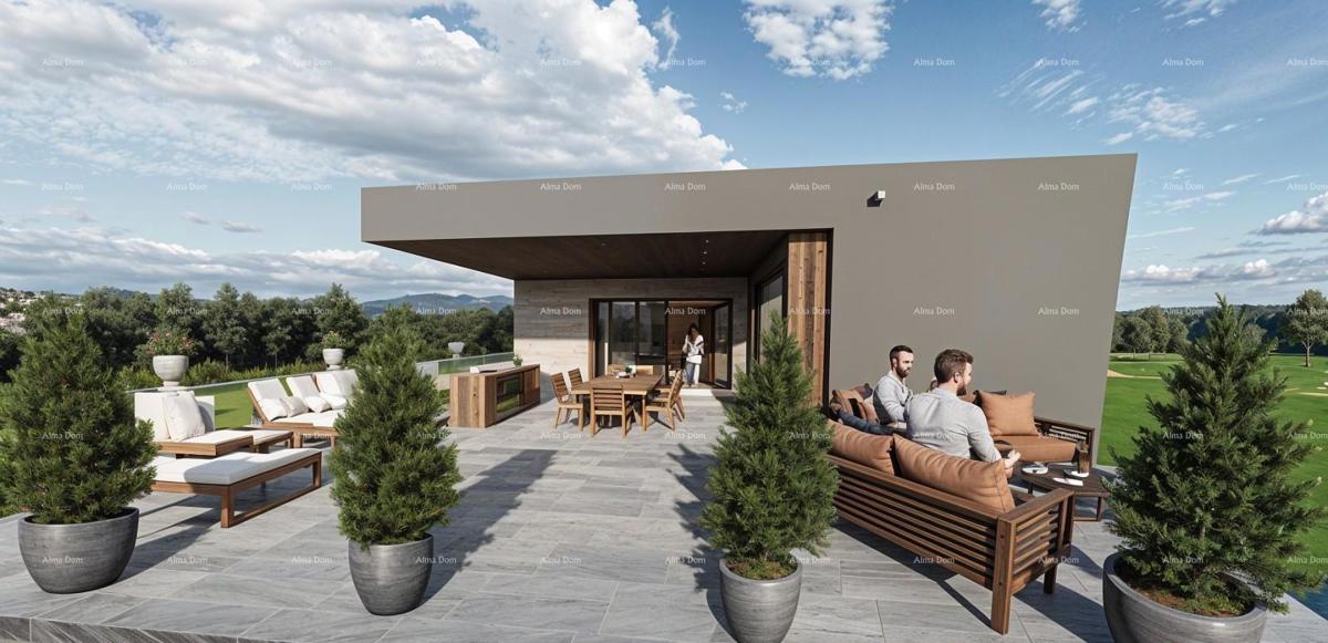 Prodaja stan/penthouse v novogradnji z veliko teraso, Štinjan!