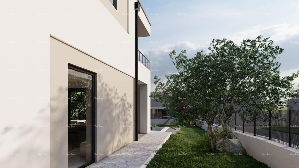 GALIŽANA - Moderna hiša naprodaj z bazenom in pogledom na morje