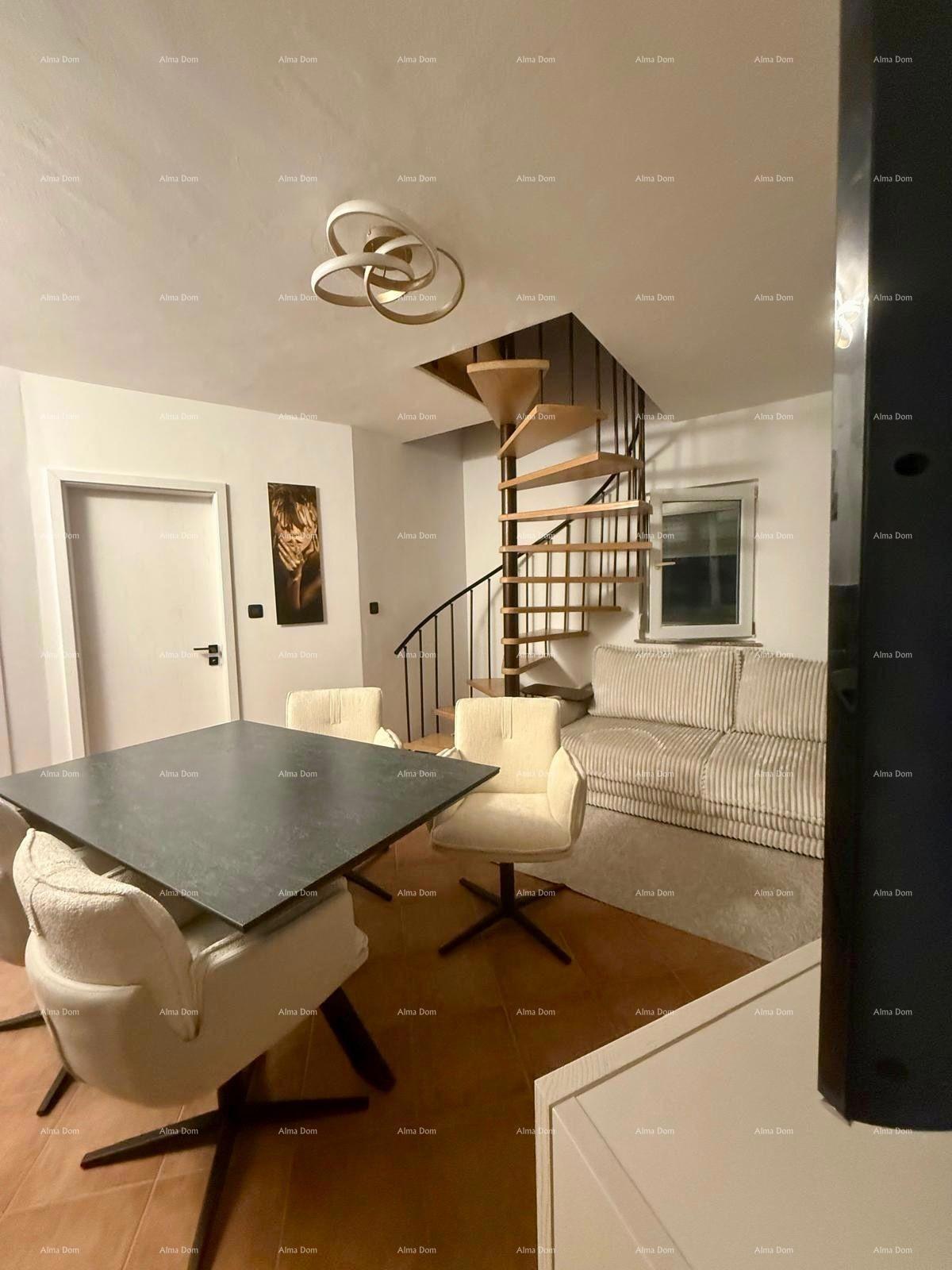 Prodaja - prenovljena hiša na odlični lokaciji z dvema apartmajema in čudovitim razgledom, Medulin!