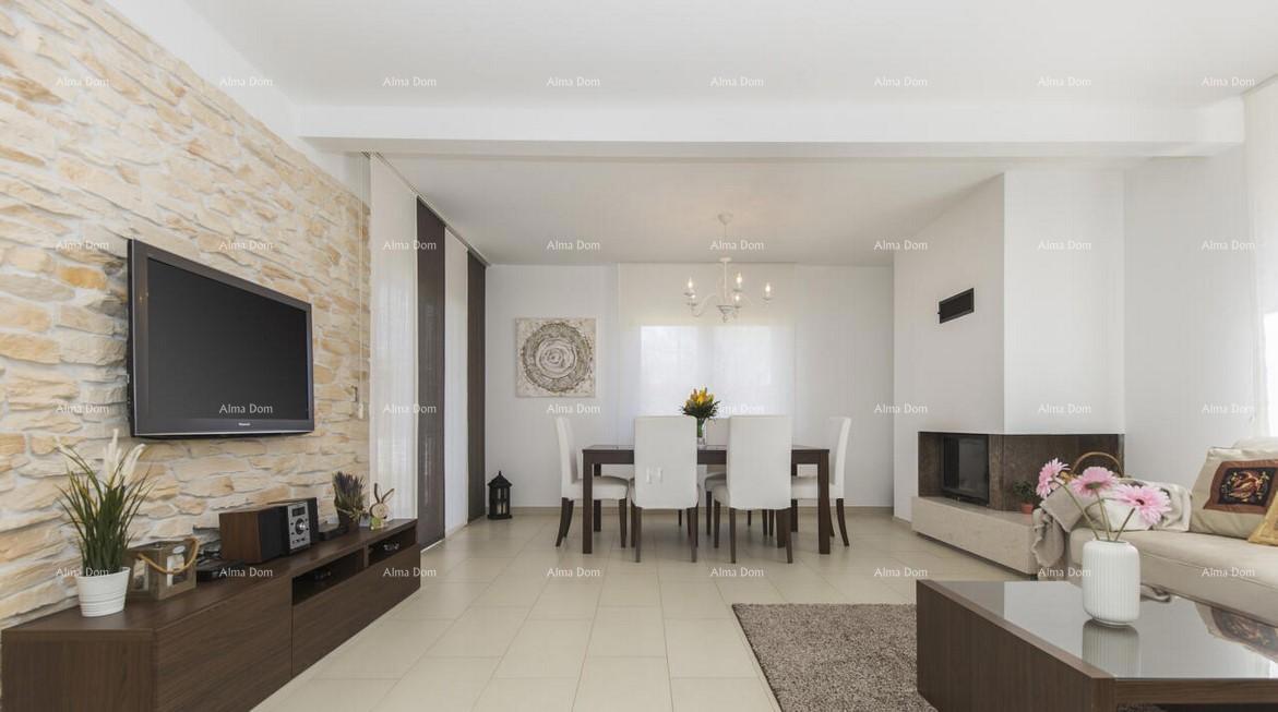 Labin – Uređena pritličnica s bazenom