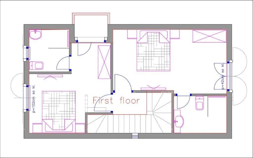 Potpuno opremljena kuća s bazenom – Barban, Istra