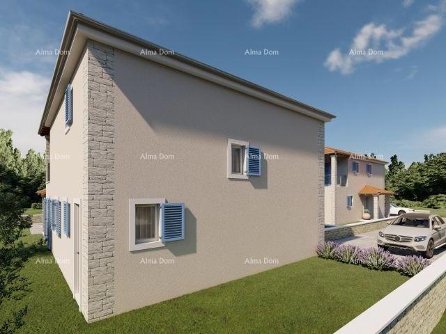 LIŽNJAN! PRODAJA HIŠE V GRADNJI S BAZENOM.