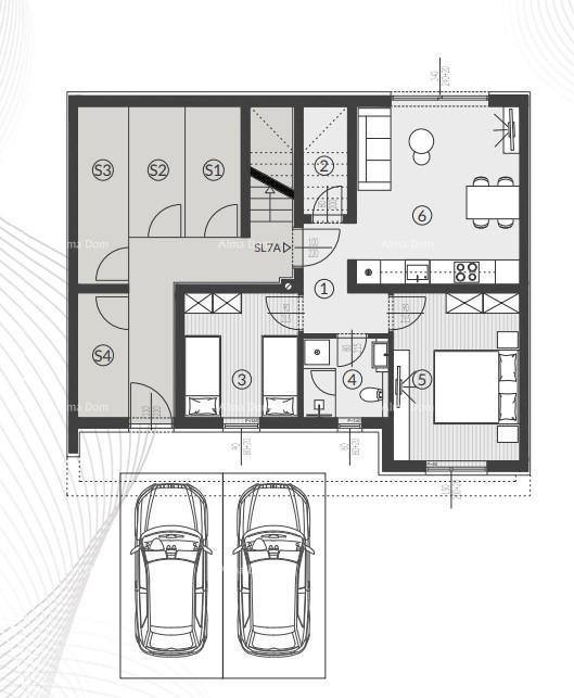 Prodaja stanov v novem stanovanjskem kompleksu, Štinjan! 7A
